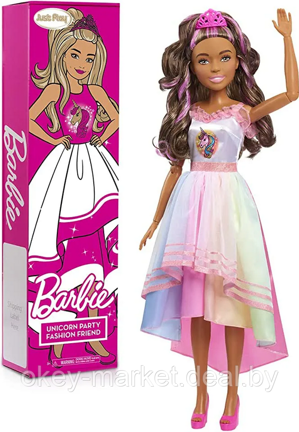 Кукла Барби Модная подружка 70 см Barbie Fashion Friend Doll Unicorn - фото 4 - id-p166153459