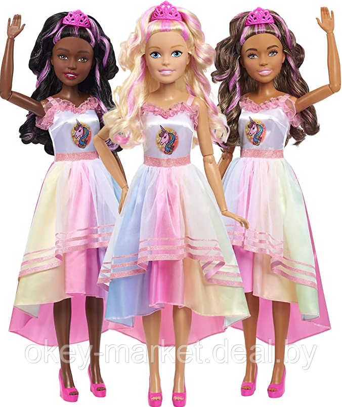Кукла Барби Модная подружка 70 см Barbie Fashion Friend Doll Unicorn - фото 3 - id-p166153459