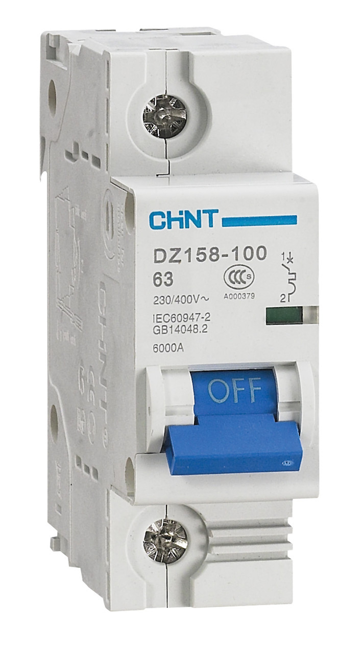Авт. выкл. DZ158-125H 2P 125A 10kA х-ка (8-12In) (R)(CHINT)