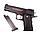Пистолет  игрушечный  M.20, металл., съемный магазин, с пульками, фото 4