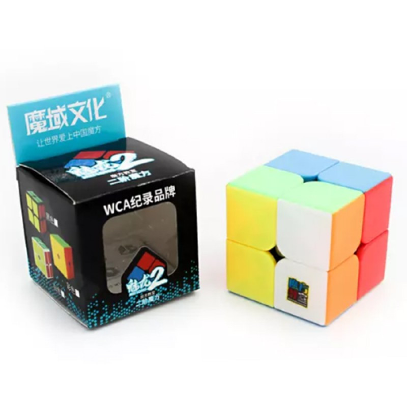 Кубик Рубика MoYu 2х2 MFJS Meilong колор / цветной пластик / без наклеек / Мою - фото 9 - id-p166164635