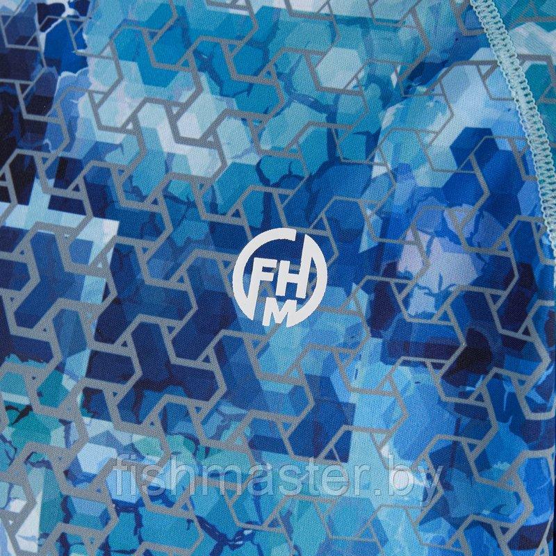 Футболка FHM Mark Evo V2 цвет Принт голубой/мятный L - фото 7 - id-p156227361