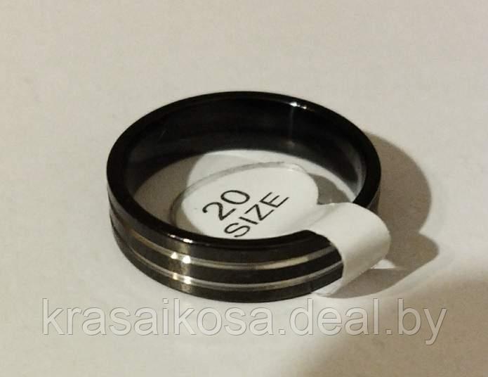 Кольцо металлическое 6мм черное 18 - фото 1 - id-p166167426