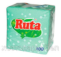 Салфетки сервировочные т.м. "Ruta" , зеленая  100 шт