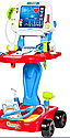 Детский игровой набор доктора с тележкой арт. 660-45 "Умелый доктор" игрушки доктор врач со светом и звуком, фото 3