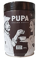Кофе PUPA Колумбия 250г. Молотый жест. банка