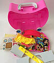 Детский игровой набор дом чемодан рюкзак ЛОЛ + 2 куклы, фото 2