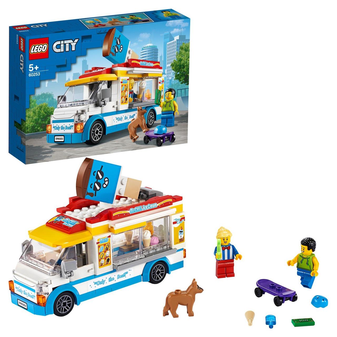 Конструктор LEGO Original City Great Vehicles Грузовик мороженщика 60253 - фото 1 - id-p166167845