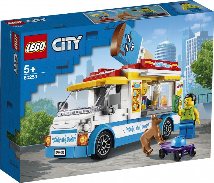 Конструктор LEGO Original City Great Vehicles Грузовик мороженщика 60253 - фото 9 - id-p166167845