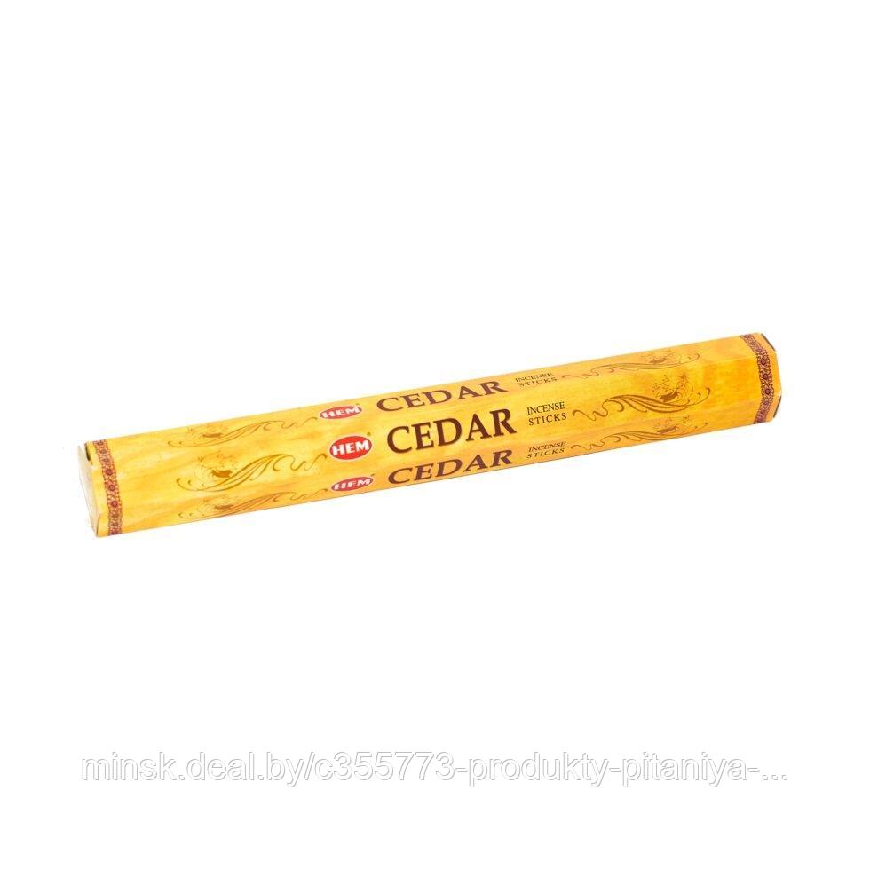 Благовония HEM Кедр (Cedar), 20 палочек - фото 1 - id-p18941383