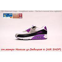 Nike Air Max 90 white/fiol, фото 1
