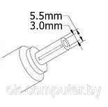 Зарядка (блок питания) для ноутбука Samsung 19.5V 3.15A 60W, штекер 5.5x3.0 мм, фото 2