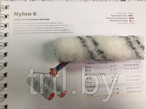 Валики для лаков - основа нейлон 100мм (nylon) код 1.11203