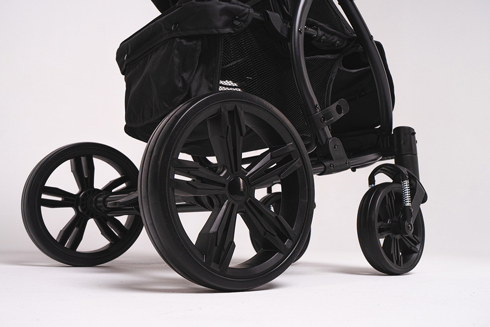 Детская прогулочная коляска Bubago ONE 1120 Smoky grey & black (Дымносерый-Черный) - фото 8 - id-p166196879