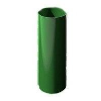 Труба водосточная Polivent 3,0м диаметр 82мм Зелёный