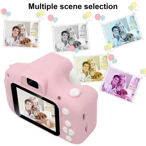Детский фотоаппарат Fun Camera x2 (Розовый) - фото 4 - id-p166203263