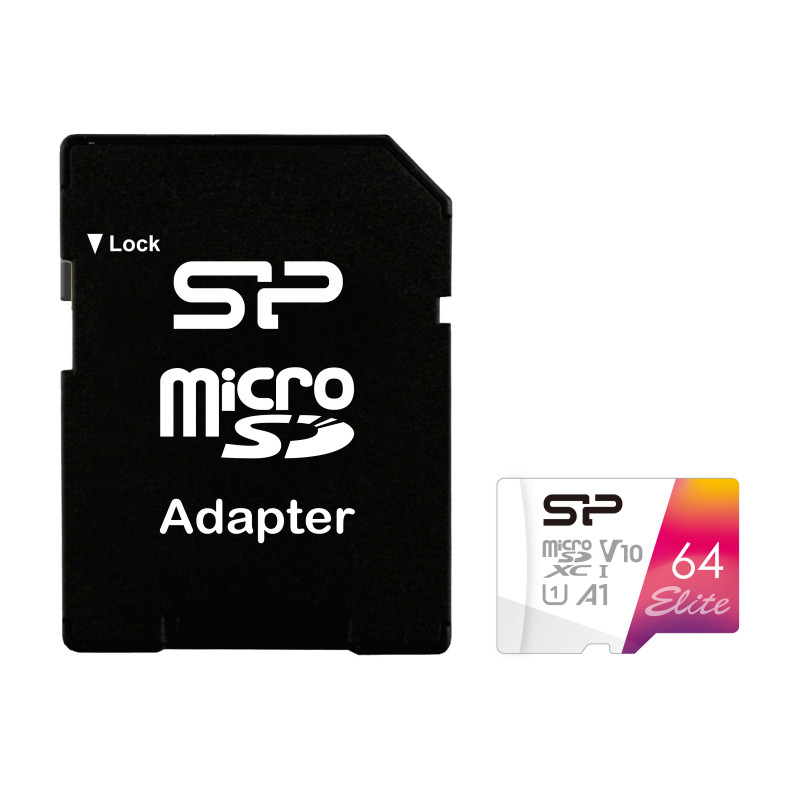 Micro SDXC карта памяти Silicon Power 64GB UHS-1 Class10 - фото 2 - id-p133879525