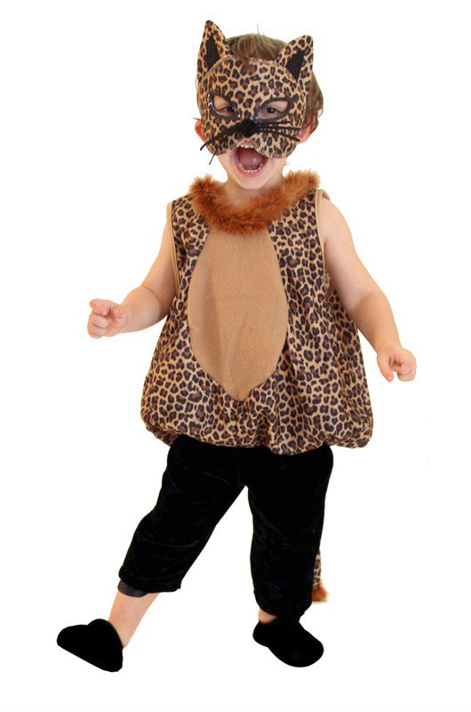 Детский карнавальный костюм Леопард для девочки - фото 1 - id-p166207065