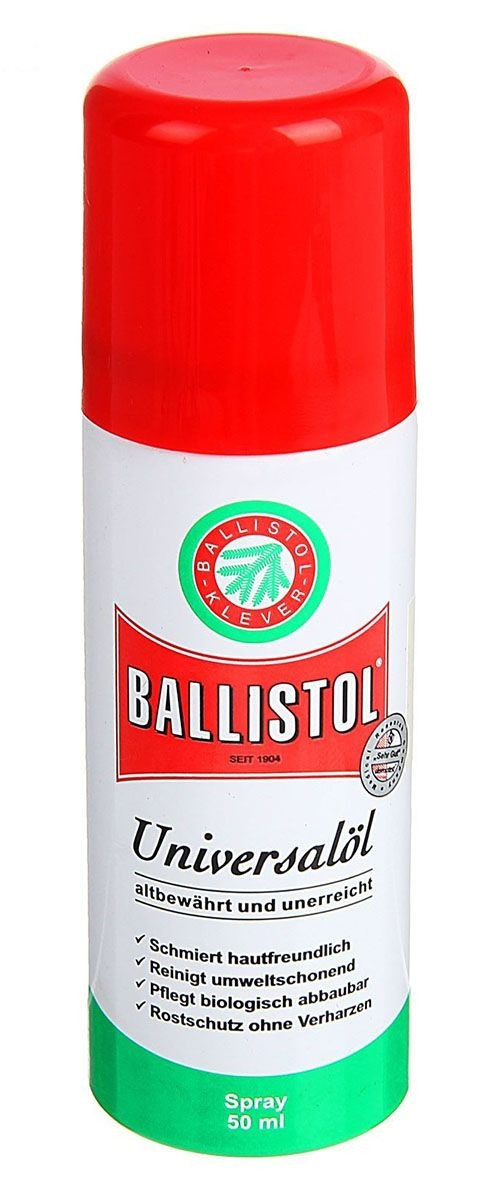 Универсальное оружейное масло Ballistol, спрей 50ml. - фото 2 - id-p166208365