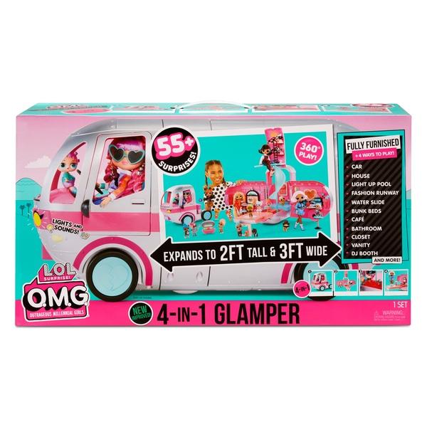 Куклы L.O.L. Автобус LOL OMG серебристо-розового цвета 576730 - фото 1 - id-p166209849