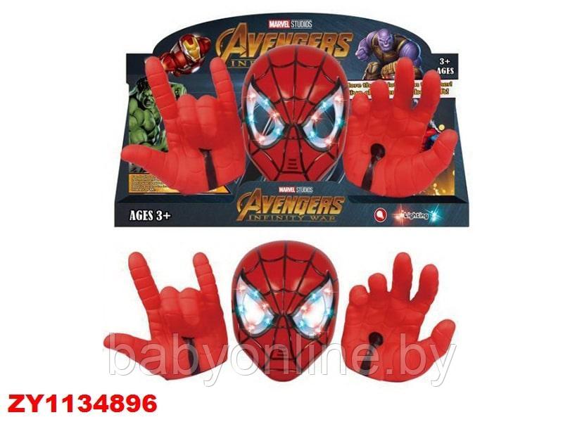 Маска и перчатки Человек паук G167797