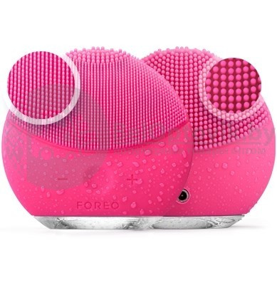 Вибрирующая силиконовая щетка для нежной очистки кожи лица Foreo LUNA mini 2 Нежно розовая - фото 3 - id-p109389935