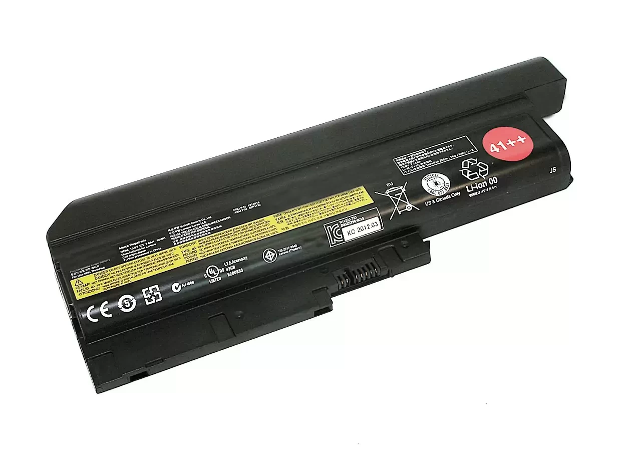 Аккумулятор (батарея) для ноутбука IBM-Lenovo ThinkPad T60 7800мАч, 10.8-11.34В