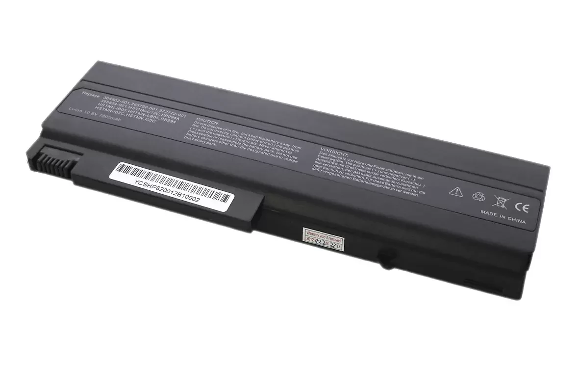 Аккумулятор (батарея) для ноутбука HP Compaq nx6120 (395790-132) 7800мАч 10.8V, черный (OEM)