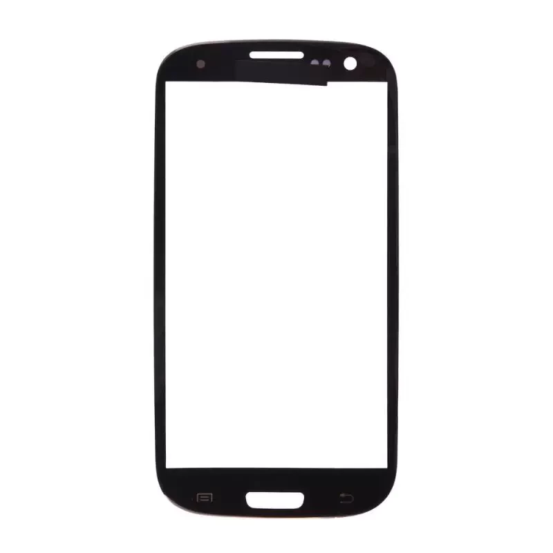 Стекло для переклейки дисплея Samsung Galaxy S3 (i9300) черный