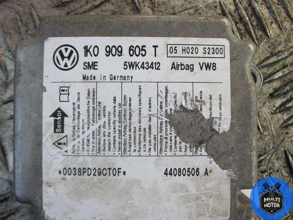 Блок управления air bag SKODA OCTAVIA II (2004-2013) 1.6 i BGU - 102 Лс 2008 г. - фото 2 - id-p166225714