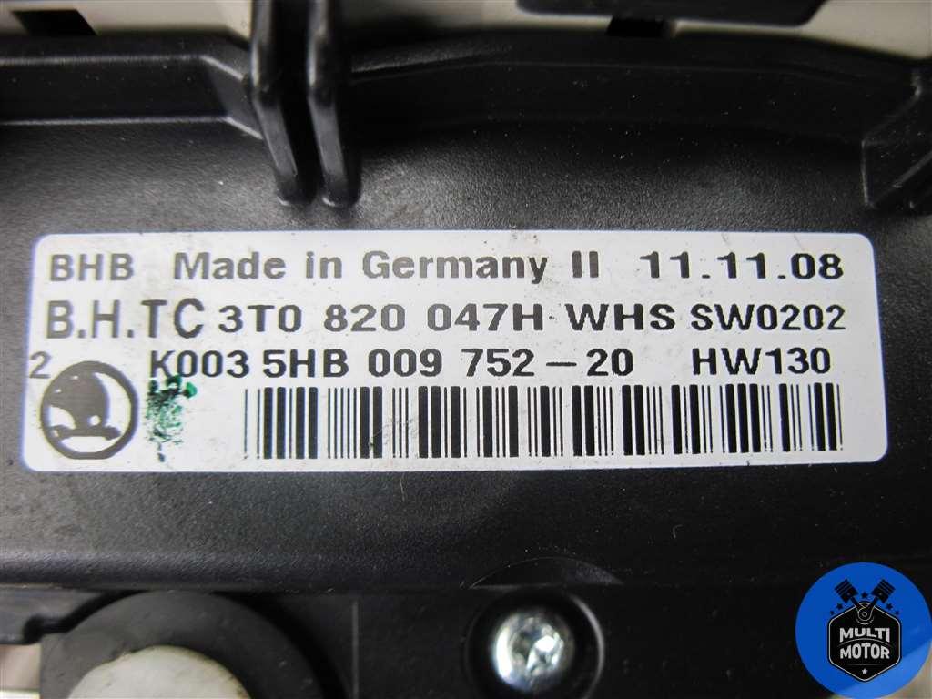 Блок управления печки / климат-контроля SKODA OCTAVIA II (2004-2013) 1.6 i BSE - 102 Лс 2008 г. - фото 3 - id-p166225718