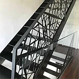 Лестница на стальном каркасе, фото 5