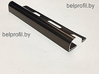 Полукруглый уголок для плитки 10 мм, цвет бронза глянец, 270 см