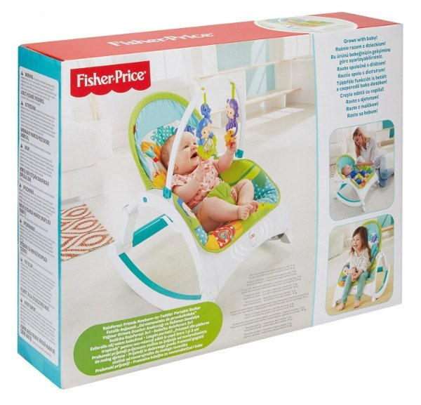 Шезлонг ДРУЗЬЯ ТРОПИЧЕСКОГО ЛЕСА FISHER PRICE CMR10 - фото 2 - id-p166280944