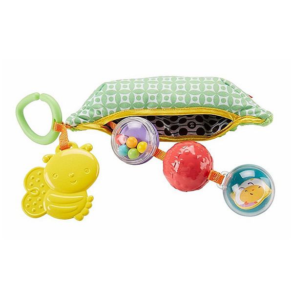 Развивающая игрушка ПОДВЕСКА на коляску кроватку FISHER PRICE ГОРОШЕК DRD79 - фото 1 - id-p166280946