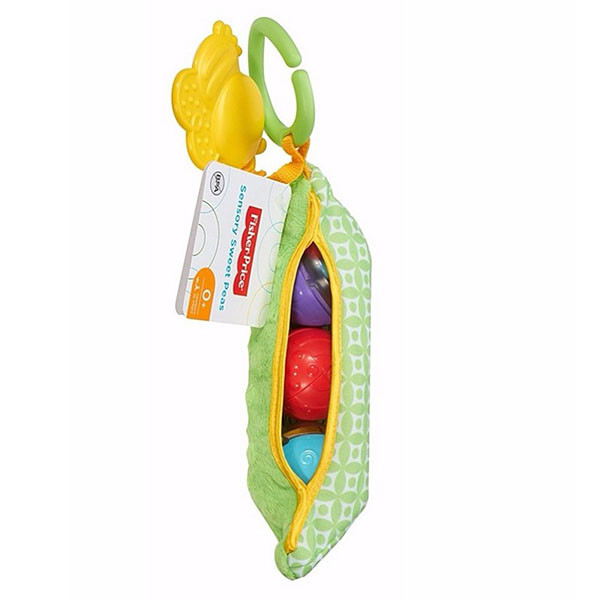 Развивающая игрушка ПОДВЕСКА на коляску кроватку FISHER PRICE ГОРОШЕК DRD79 - фото 5 - id-p166280946