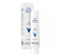 Крем для лица активное увлажнение Active Hydrating Cream 24H ARAVIA Professional