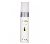 Гель очищающий для жирной и проблемной кожи лица Anti-Acne Gel Cleanser ARAVIA Professional