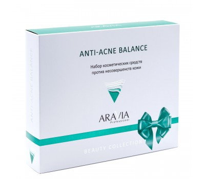Набор против несовершенств кожи Anti-Acne Balance, ARAVIA Professional - фото 1 - id-p166297739