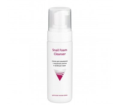 Пенка для умывания с муцином улитки и зелёным чаем Snail Foam Cleanser - фото 1 - id-p166297817