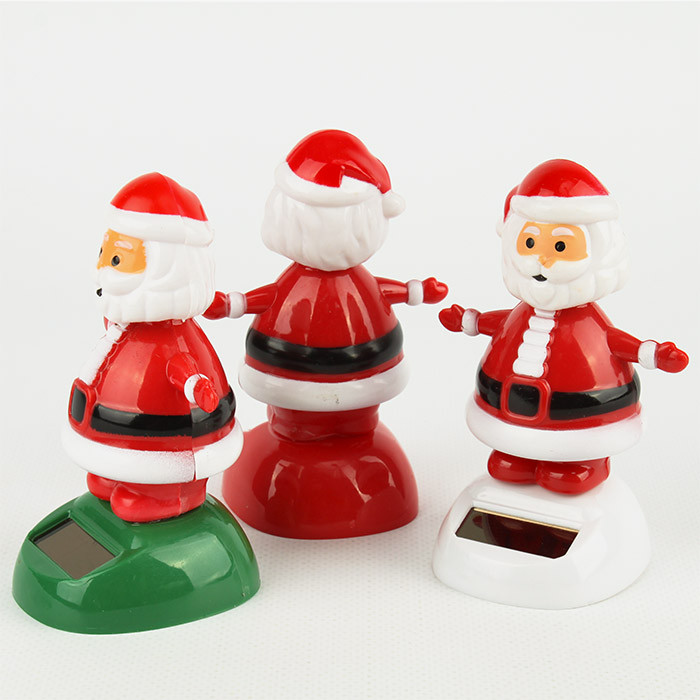 Танцующий Дед Мороз" пластиковый на фотоэлементе - фото 4 - id-p166304857