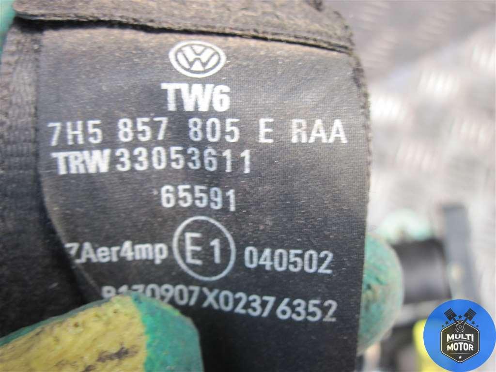 Ремень безопасности передний левый Volkswagen TRANSPORTER V (2003-2017) 2.5 TDi BPC - 174 Лс 2008 г. - фото 3 - id-p166309274