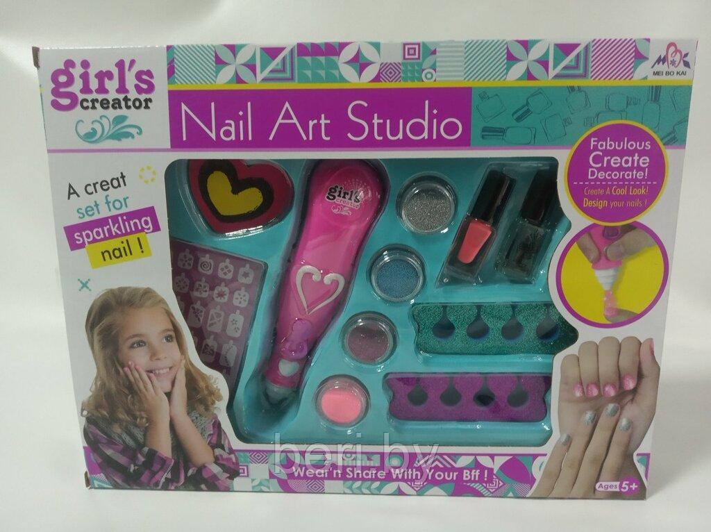 MBK-358 Набор для маникюра и педикюра детский "Nail Art Studio" ,