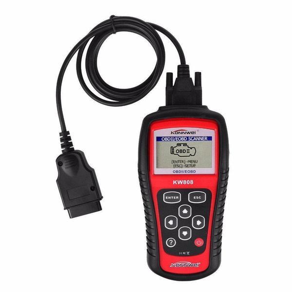 Мультимарочный автосканер Konnwei KW 808 (OBD2/EOBD/К-line). Встроенная библиотека ошибок - фото 4 - id-p166319331