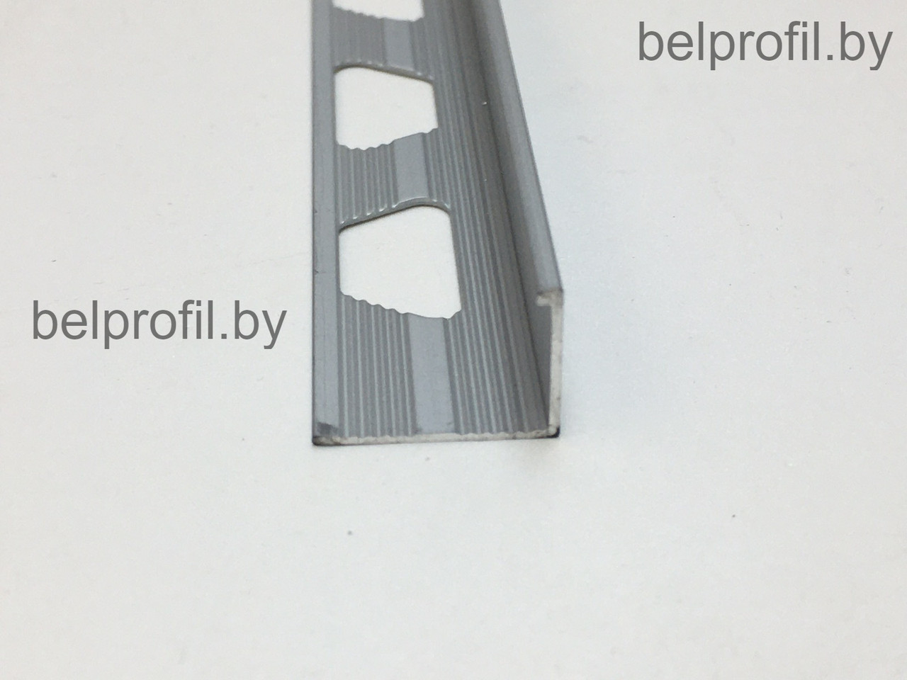 Уголок для плитки L-образный 8 мм, цвет анод. серебро, 270 см - фото 3 - id-p132885483