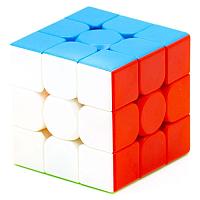 Кубик 3x3 MoYu MFJS Meilong / колор / цветной пластик / без наклеек / Мою, фото 1