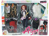 Кукла барби с нарядами и аксессуарами, высота куклы 30 см, арт.B8062-A - фото 1 - id-p166322356