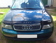 Дефлектор капота - мухобойка, Audi A4 B5 1994-2000, VIP TUNING
