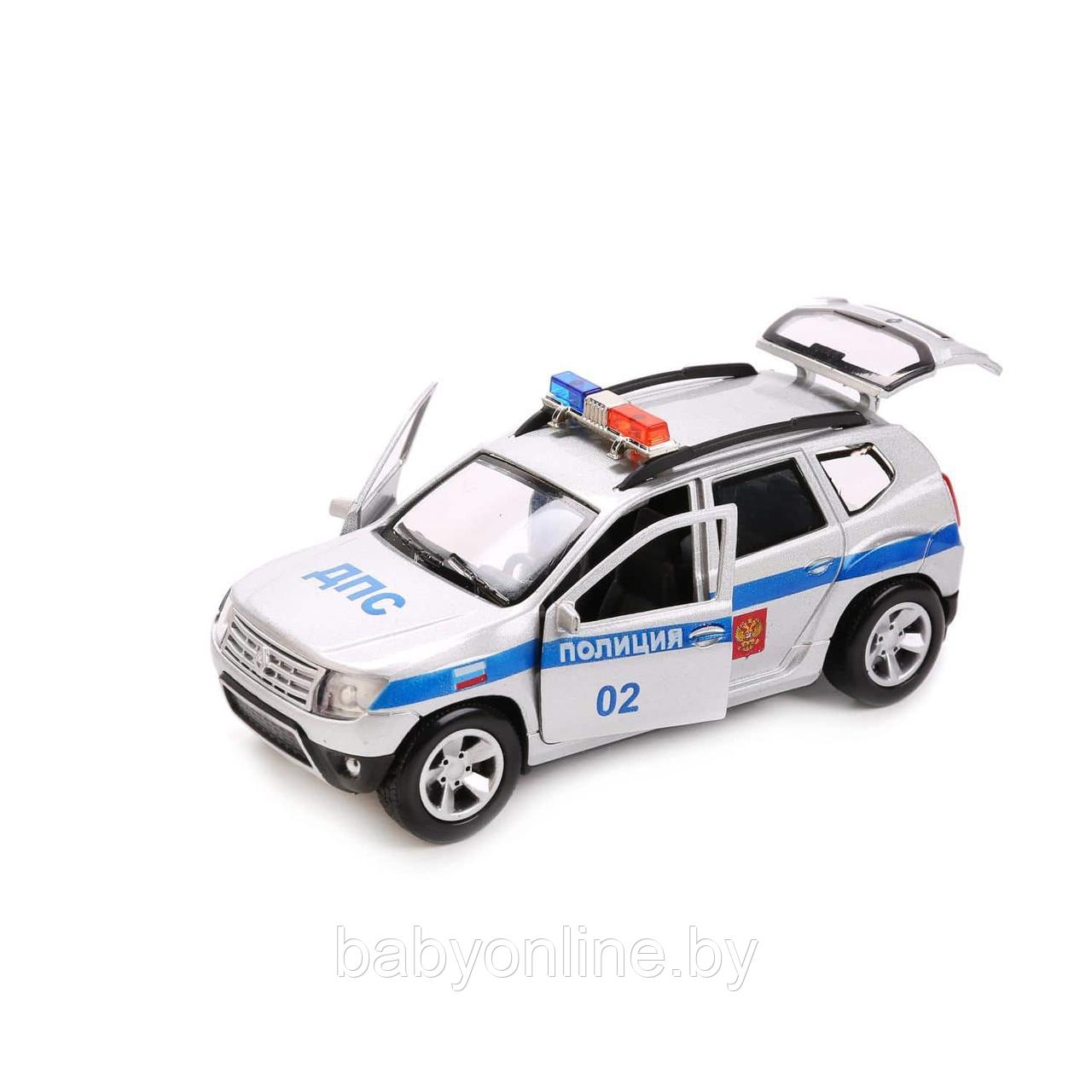 Машинка металлическая Технопарк RENAULT DUSTER полиция - фото 1 - id-p166322614