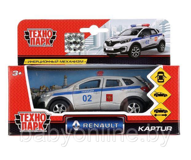 Машинка металлическая Технопарк Renault Kaptur полиция - фото 2 - id-p166322651